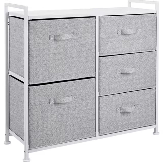 Fabric 5-Drawer Storage Organizer