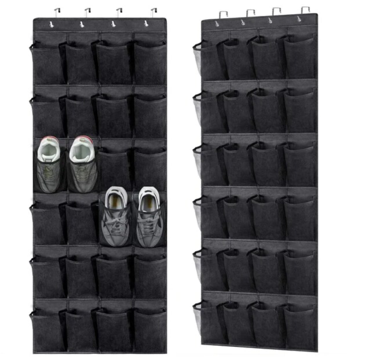 Over The Door Space Organizer With 24 Large Mesh Pockets